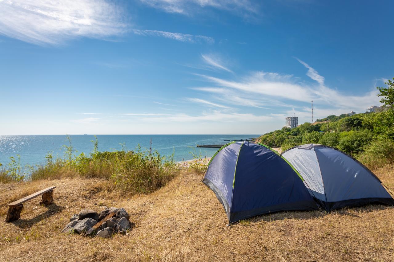 Steller Hostel & Camping Одесса Экстерьер фото
